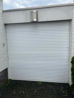 Wit rolluik met elektrische bediening, Ophalen, Gebruikt, 200 cm of meer, Wit