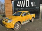 Toyota Hilux 2.5 D-4D EXTRA CAB 4X4 AIRCO / HOGE LAGE GEARIN, Stof, Gebruikt, 2800 kg, 1790 kg