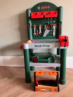 Bosch Kinder Werkbank met Gereedschap en Accessoires, Ophalen, Gebruikt, Jongen of Meisje