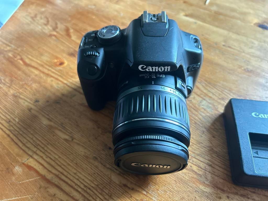 Canon 500D spiegelreflexcamera met lens, Ophalen of Verzenden, Gebruikt, Spiegelreflex, Canon