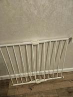 Traphekje wit van lindam 2x, Kinderen en Baby's, Traphekjes, Ophalen, Gebruikt, Metaal of IJzer, 100 tot 115 cm