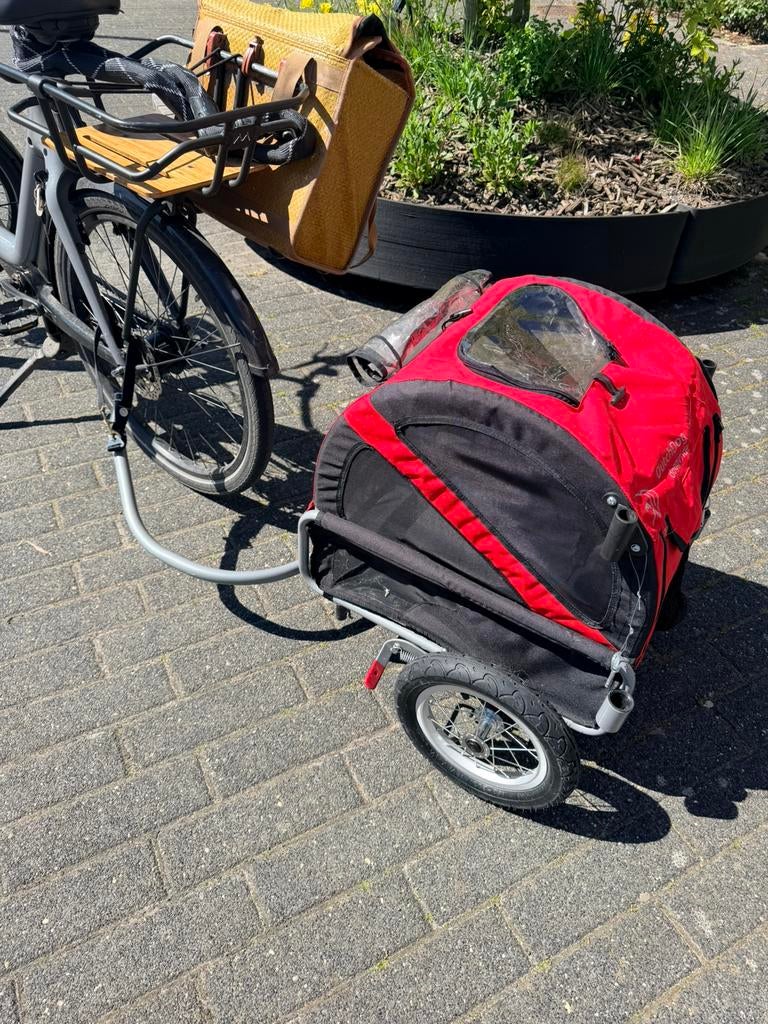 Doggyride mini Dutch dog, Fietsen en Brommers, Fietsaccessoires | Aanhangers en Karren, Ophalen, Zo goed als nieuw, Hondenkar