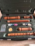 Aura Alt- en Sopraan Blokfluitenset met Koffer, Ophalen, Zo goed als nieuw, Alt, Met koffer, hoes of etui