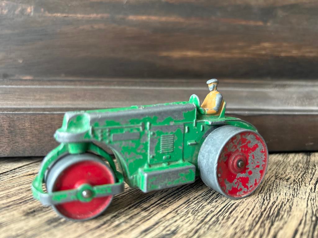 DINKY Toys Aveling-Barford Wegenwals - Vintage Speelgoed, Ophalen, Gebruikt