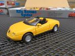 Welly Alfa Romeo Spider V6 Geel, Ophalen of Verzenden, Nieuw, Auto, Overige merken