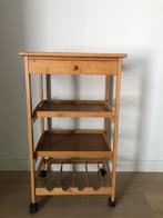 Houten Keuken Trolley - Opknapper, Huis en Inrichting, Ophalen, Gebruikt