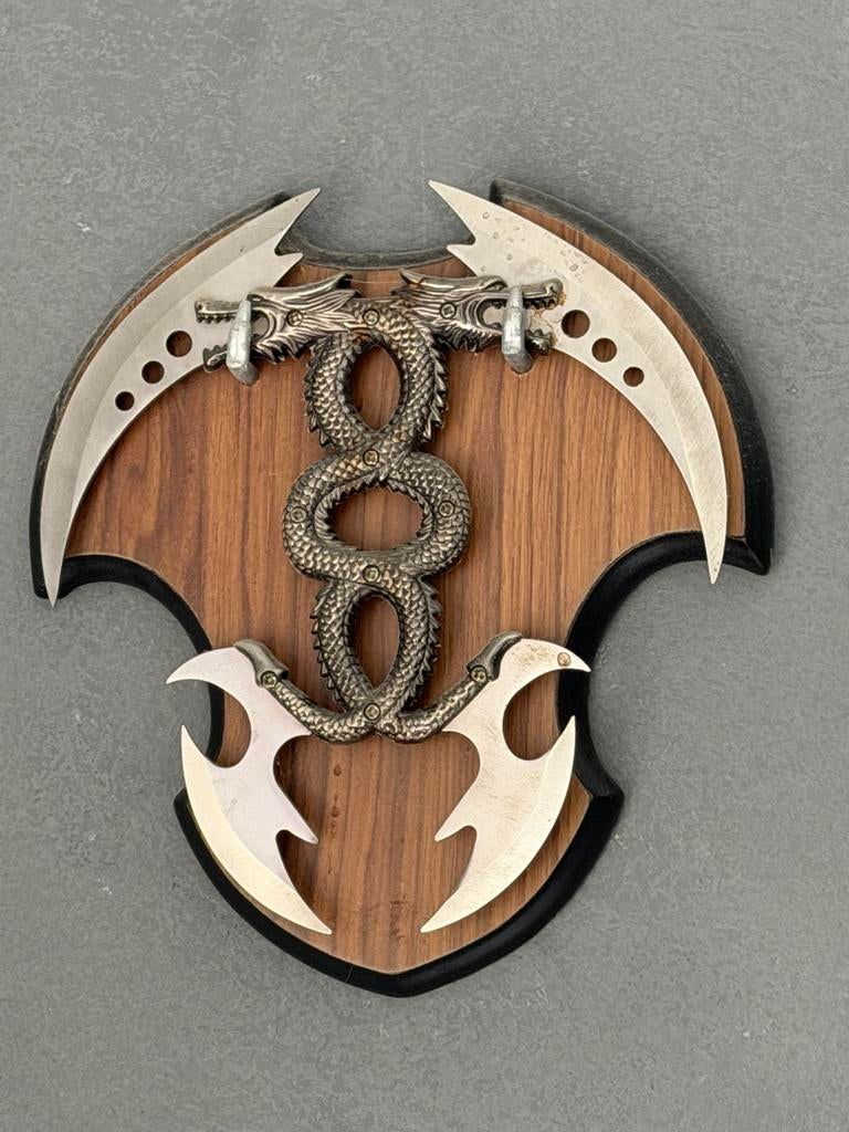 Decoratieve Draken Dolken Wanddecoratie, Verzamelen, Overige Verzamelen, Ophalen, Zo goed als nieuw