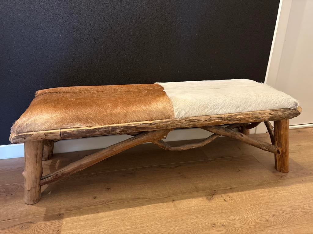 Sier bankje, Minder dan 50 cm, 125 cm of meer, Ophalen of Verzenden, Zo goed als nieuw