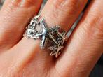 Vanoli 925 zilveren ring zeesterren zeester maat 16,5 19,25, Daiva1973@hotmail.com, Vanoli, 19 tot 20, Amsterdam