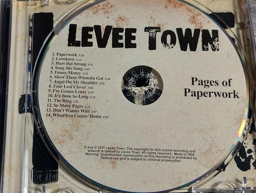 Levee Town ‎– Pages Of Paperwork, Ophalen of Verzenden, Zo goed als nieuw, Poprock