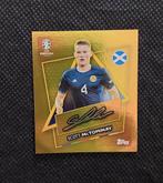 Topps Euro 2024 SCO SP met handtekening Scott McTominay, Ophalen of Verzenden, Nieuw, Buitenlandse clubs, Poster, Plaatje of Sticker