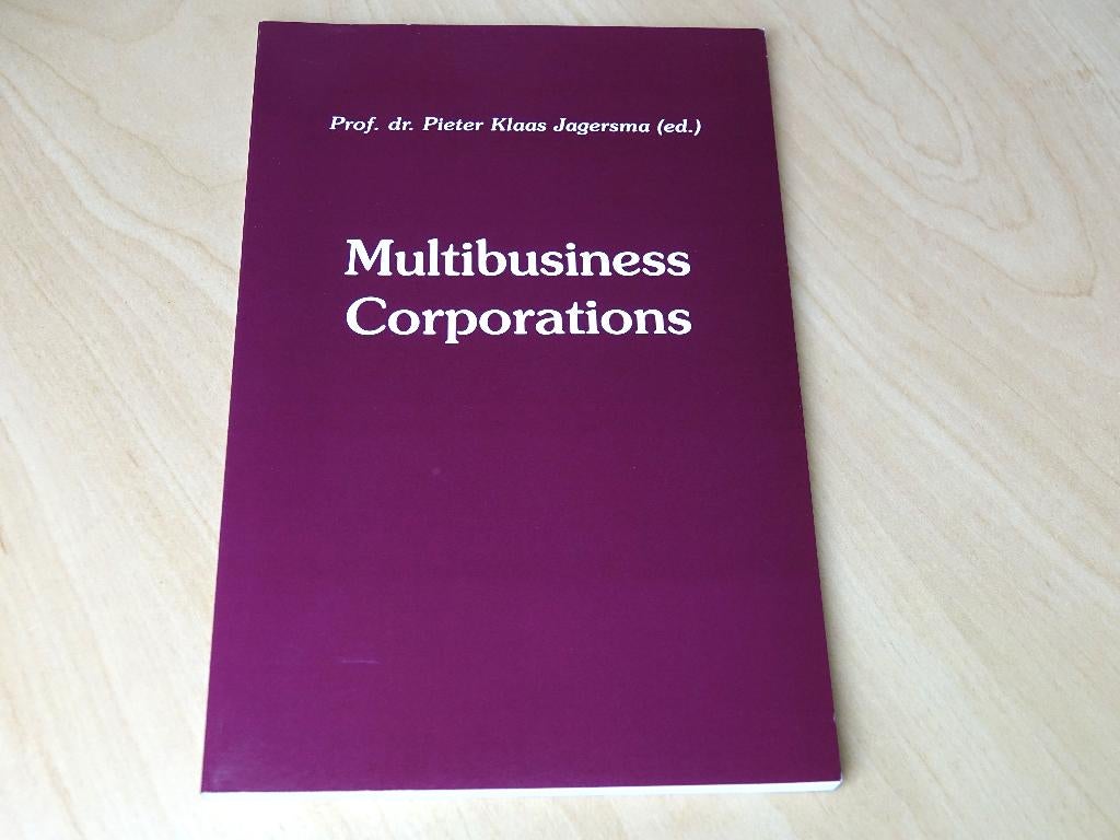Boek Pieter Klaas Jagersma ‘Multibusiness Corporations’, Boeken, Ophalen of Verzenden, Nieuw, Management, Jagersma