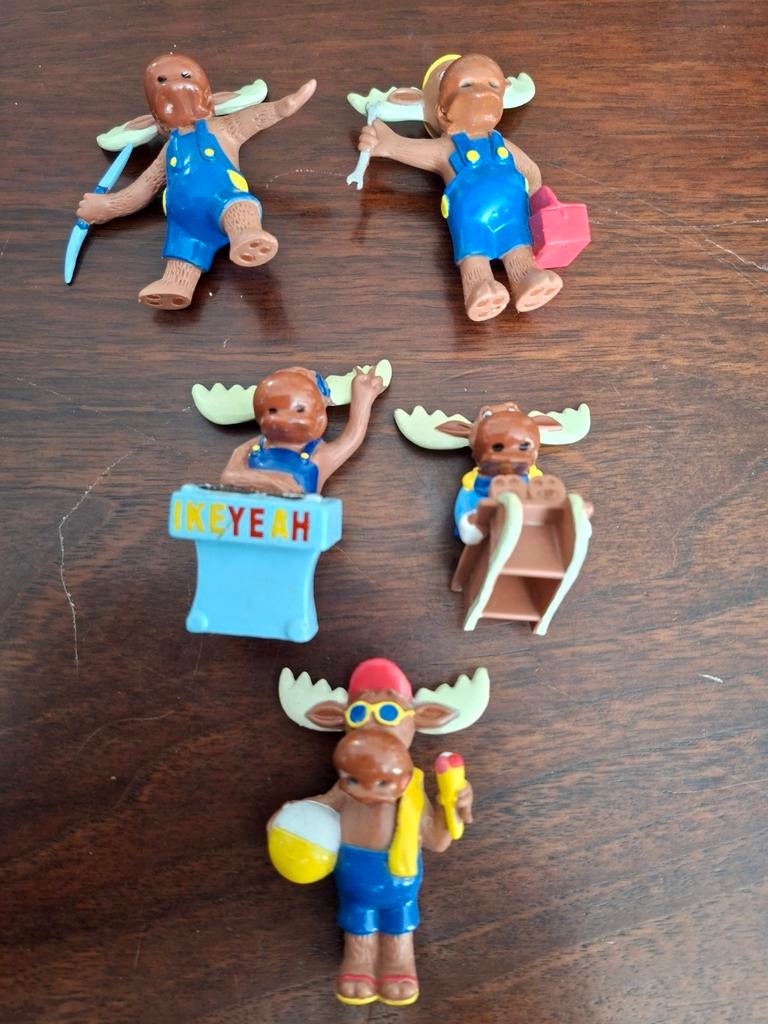Ikea  Figuren Jaren '90  Set van 5, Ophalen of Verzenden, Gebruikt