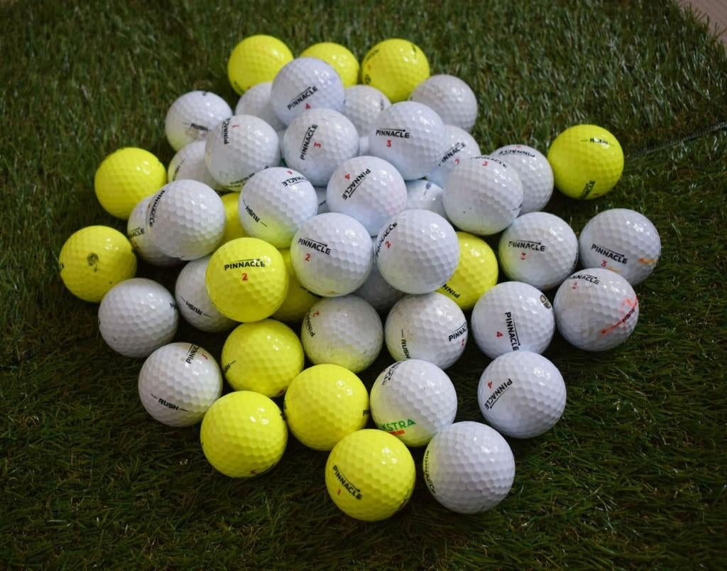 Pinnacle Rush Golfballen vanaf 50 stuks, Sport en Fitness, Golf, Ophalen of Verzenden, Gebruikt, Bal(len)