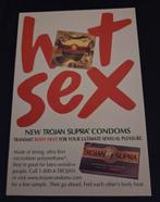 Hot Sex - Trojan Supra condooms, Verzamelen, Verzenden, 1980 tot heden, Ongelopen, Overige thema's