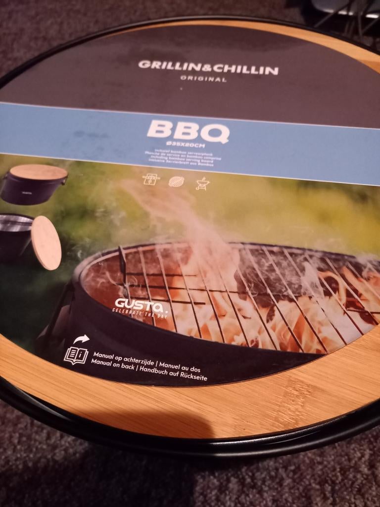 Gusta Grillin' & Chillin' BBQ - Nieuw in doos, Ophalen of Verzenden, Nieuw, Gusta, Met accessoires