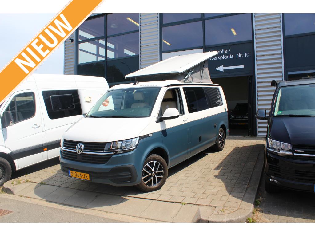 VW T6.1 Westfalia Kepler One Automaat 2021, Caravans en Kamperen, Campers, Automaat, Chemisch toilet, Koelkast, Bedrijf