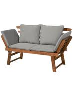 Tuinbank Sevilla incl. kussens, Ophalen, Gebruikt, Hout