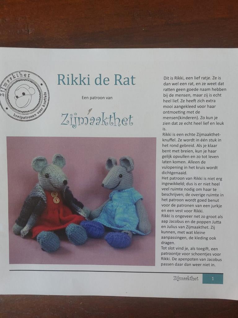 Breien dieren, Boeken, Ophalen of Verzenden, Zo goed als nieuw, Breien en Haken