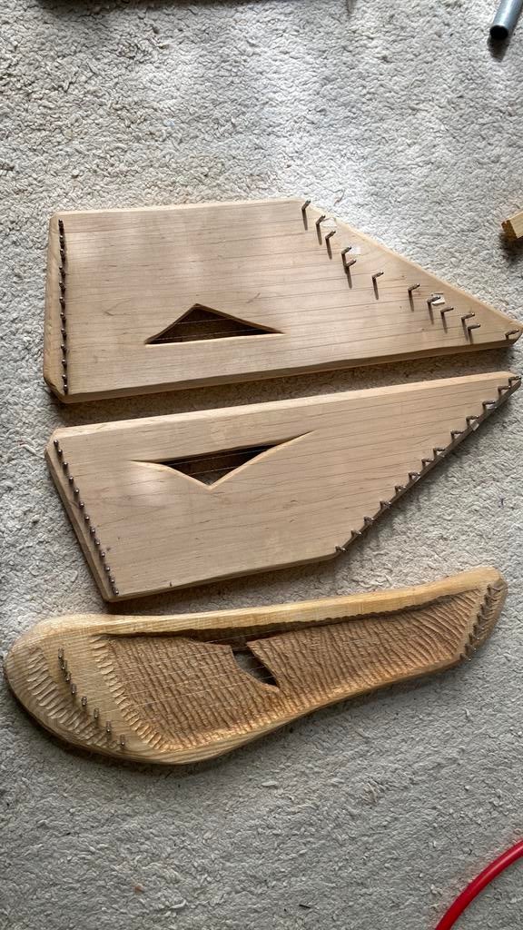 Harp zelfgemaakt, Ophalen of Verzenden, Zo goed als nieuw