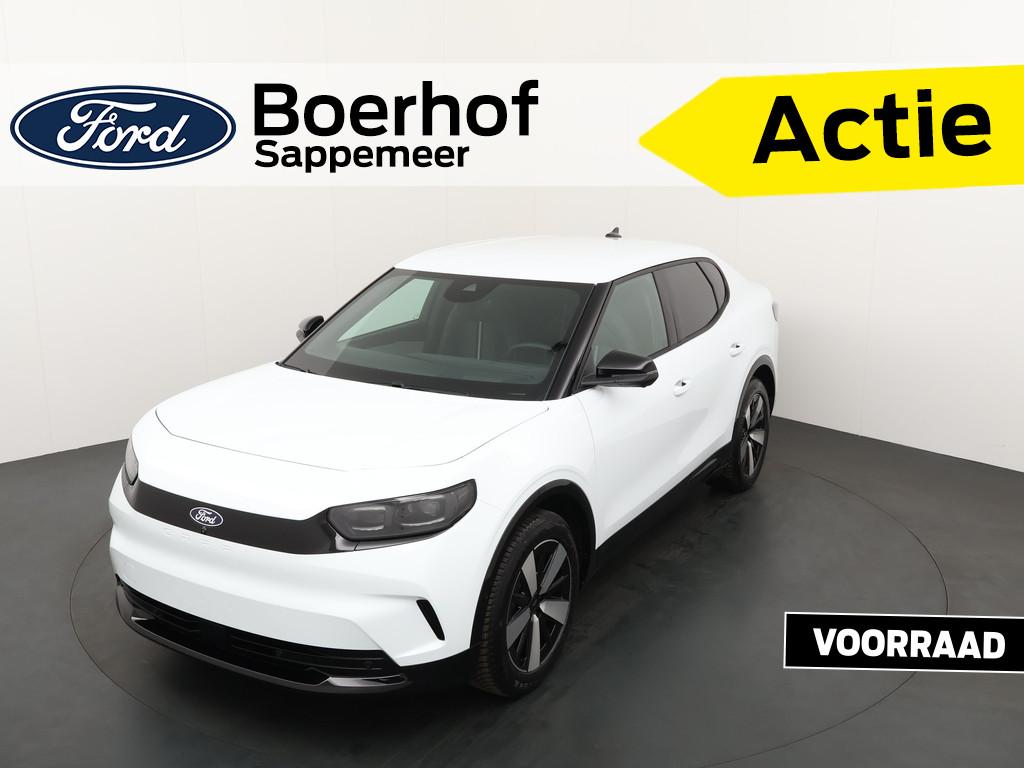 Ford Capri Ext Range RWD 77 kWh | Driver Ass. Pack | All-Sea, Auto's, Ford, Achterwielaandrijving, 1998 kg, Overige modellen, Leder en Stof