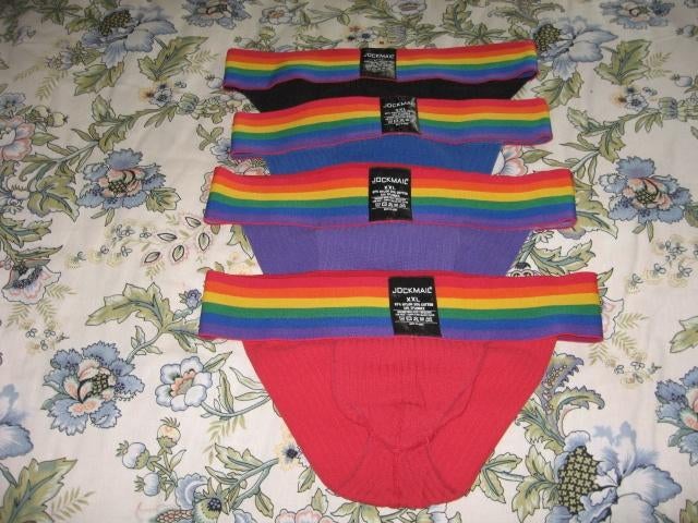 Te koop 4 heren slips Jockmail, Verzenden, Overige kleuren, Jockmail, Slip