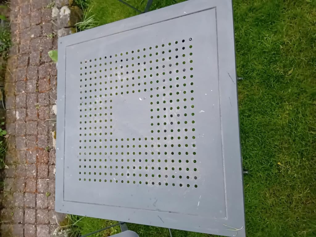 Inklapbare stoeltjes met tafel, Ophalen, Metaal