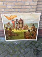 Vintage schoolplaat, Ophalen, Aardrijkskunde