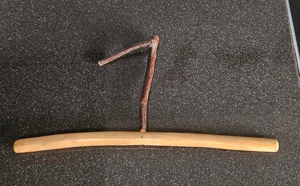 Houten kledinghanger 5 x, Kleding | Dames, Kledinghangers, Ophalen of Verzenden, Gebruikt, Hout, Kinderen