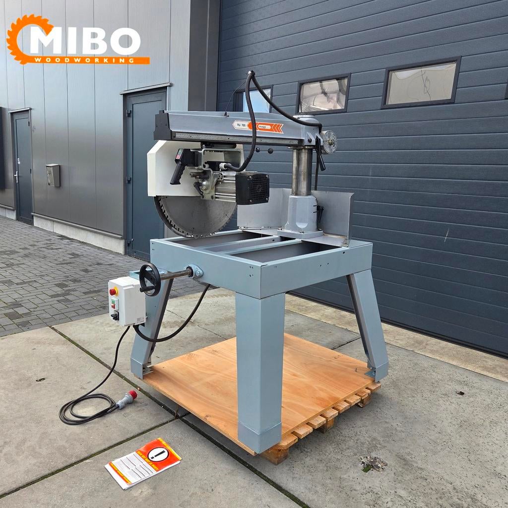 Maggi radiaalzaag afkortzaag 20cm zaagtafel ** Garantie, Doe-het-zelf en Verbouw, Gereedschap | Zaagmachines, 70 mm of meer, Ophalen of Verzenden
