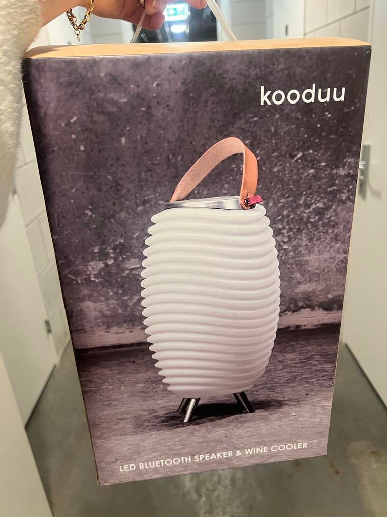 NIEUWE Kooduu Synergy 35: speaker, wijnkoeler en LED lamp, Overige merken, Overige typen, Nieuw, Ophalen of Verzenden