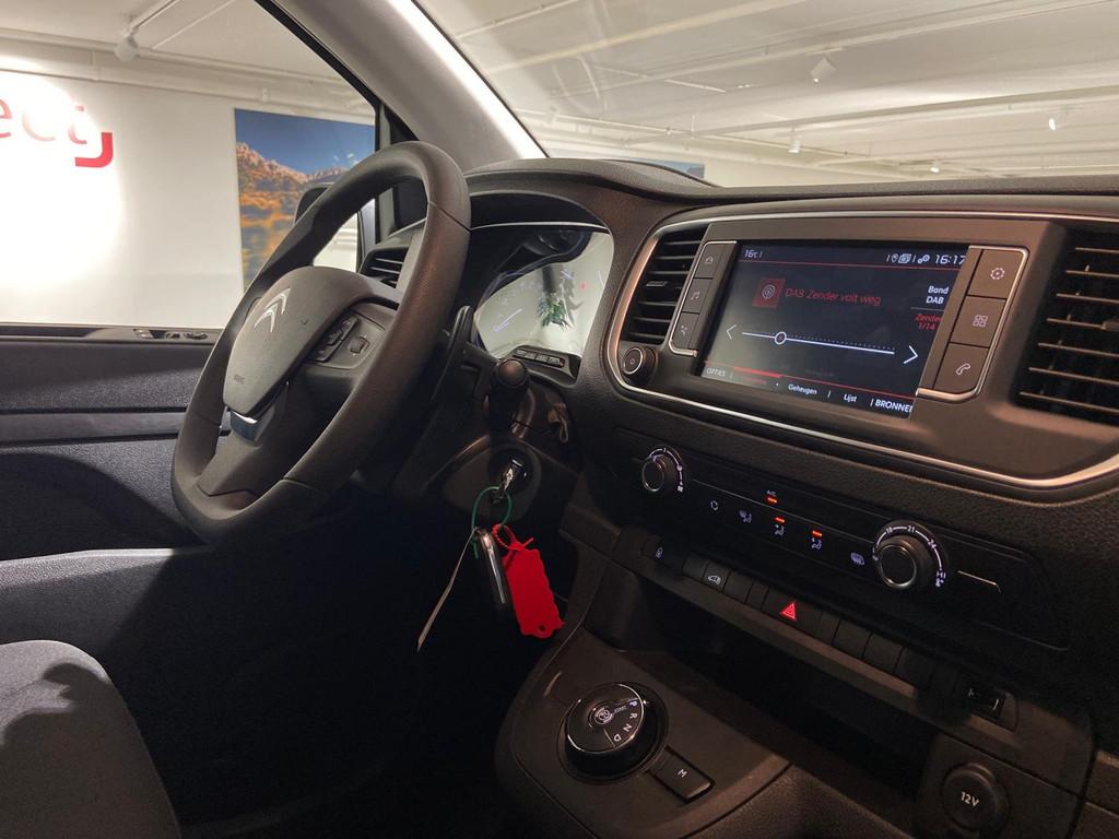 Citroen Jumpy 2.0 BlueHDI 145 L3 3-ZITPLAATSEN | AUTOMAAT |, Auto's, Bestelauto's, 12 maanden, 4 cilinders, 2500 kg, Zwart