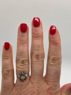 D170 Prachtige zilveren ring mustic topaas maat 17, Ophalen of Verzenden, Zilver, Ring, Met edelsteen