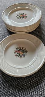 Wedgwood "Conway"gebaks bordjes - Set van 8, Ophalen, Gebruikt, Bord(en), Wedgwood