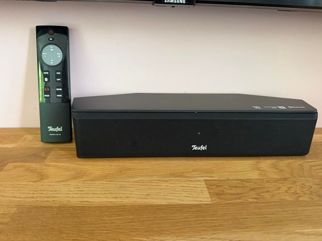 Teufel Cinebar One, Ophalen of Verzenden, Bluetooth, Zo goed als nieuw