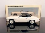 Mercedes-Benz 190SL - Wit - 1:18 - Autoart, Ophalen of Verzenden, Zo goed als nieuw, Auto, Autoart