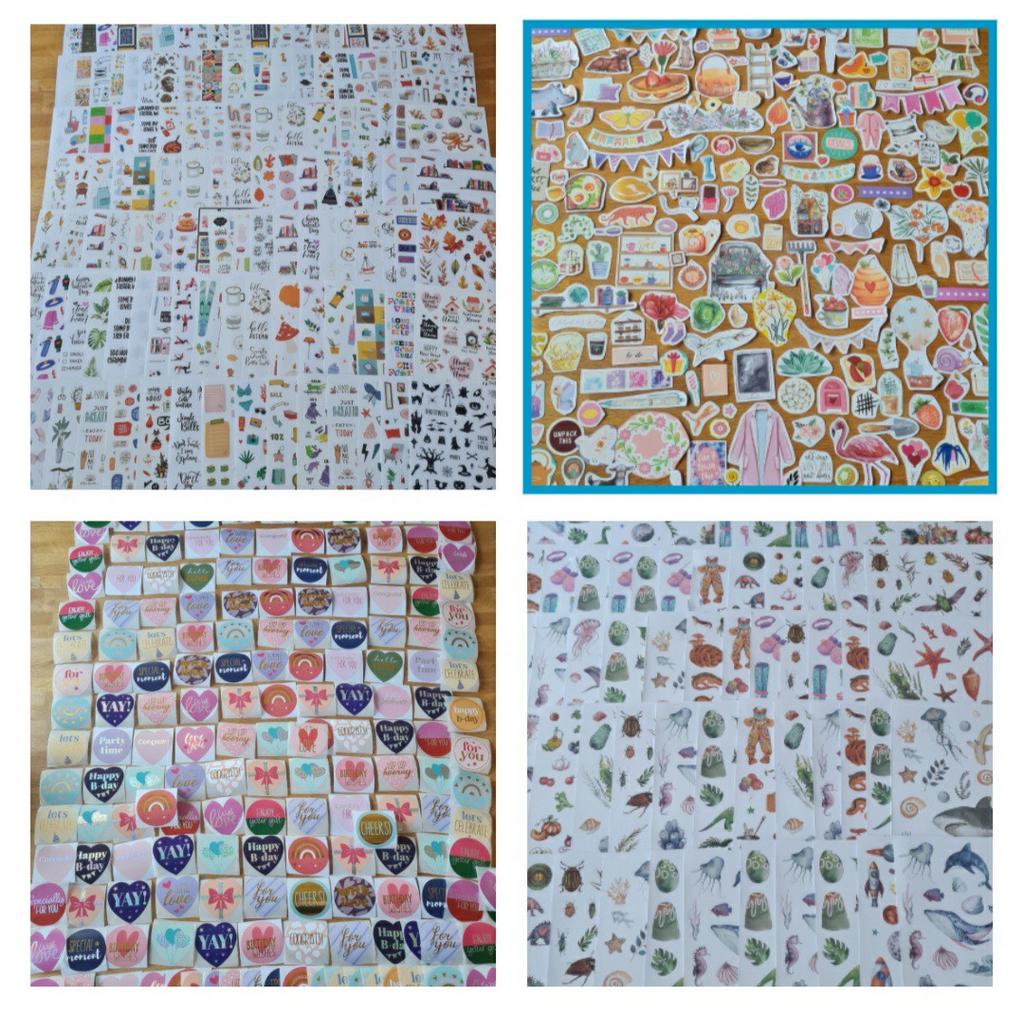 Knutselpakket, knutselen, Bulletjournal, scrapbook, vakantie, Hobby en Vrije tijd, Ophalen, Zo goed als nieuw, Overige thema's