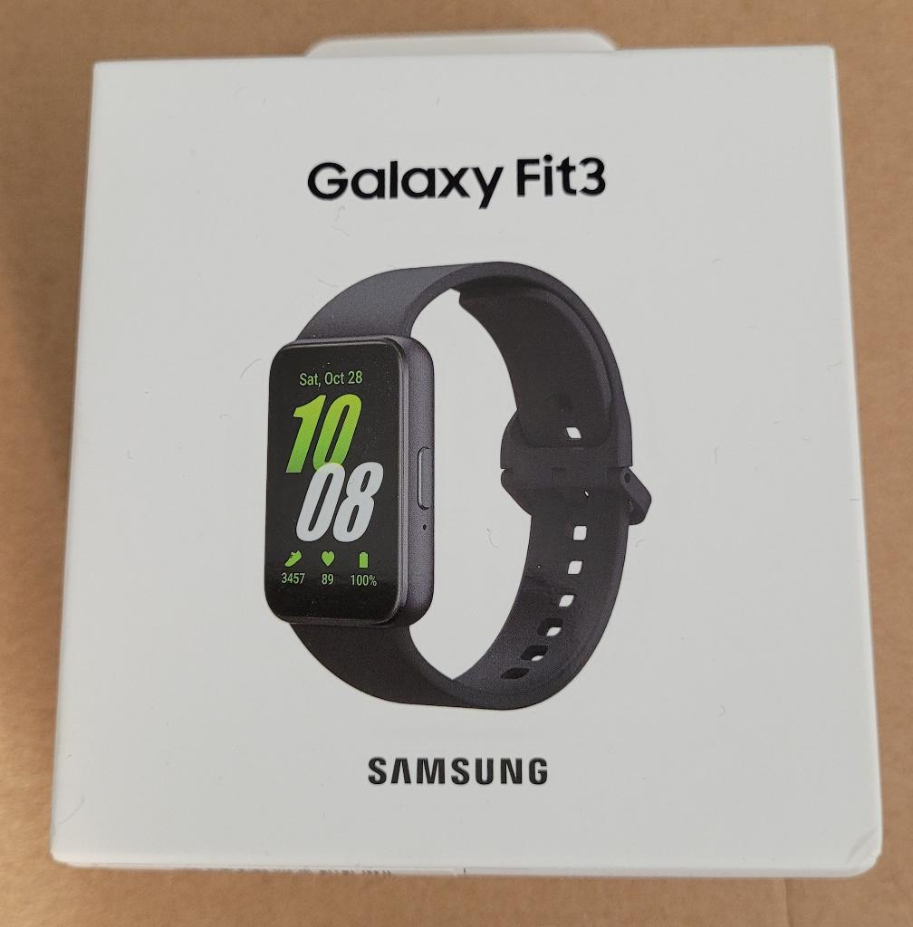 Samsung Galaxy fit 3 (nieuw in doos sealed), Stappen, Ophalen of Verzenden, Grijs, Android
