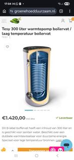 Tesy 300 liter warmtepomp boiler / buffervat, Ophalen, 100 liter of meer, Boiler, Minder dan 3 jaar oud