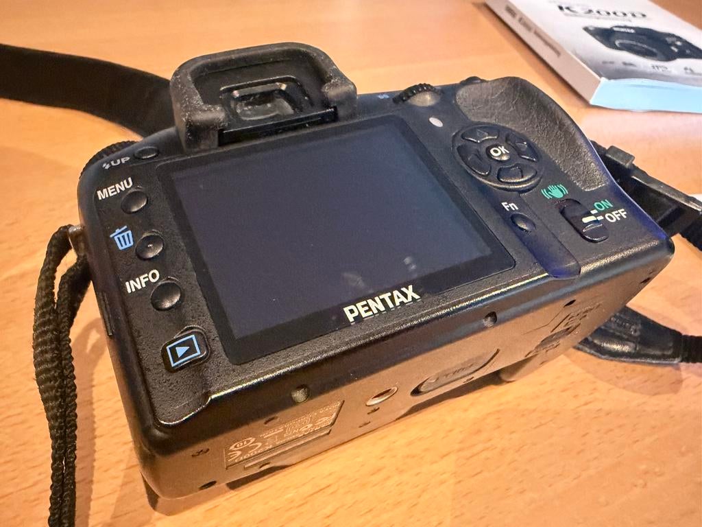 Pentax spiegelreflex camera K200d met lensen, Ophalen of Verzenden, Zo goed als nieuw, Pentax