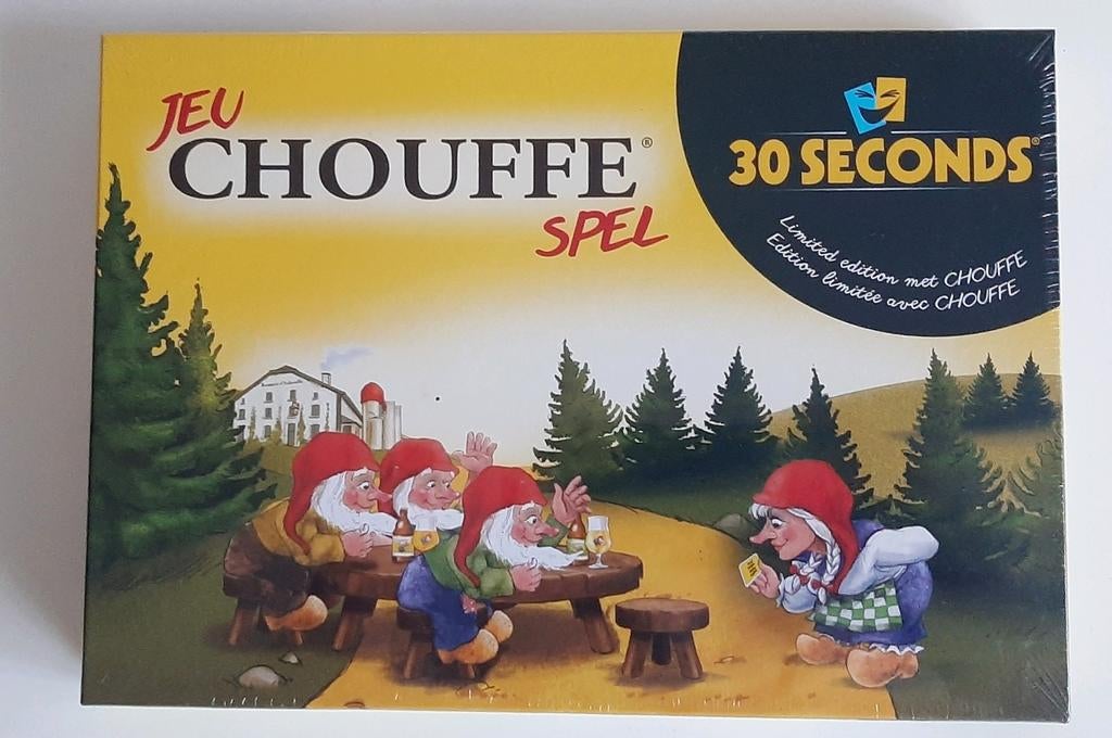 La chouffe 30 seconds nog in folie limited edition, Ophalen of Verzenden, Nieuw, Reisspel