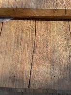 Oud eiken tafels tafelbladen groot formaat, Huis en Inrichting, Tafels | Eettafels, 100 tot 150 cm, Ophalen of Verzenden, Vijf personen of meer