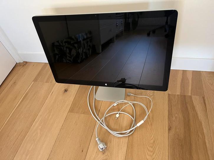 Apple Cinema Display 27 inch - opknapper, Computers en Software, Monitoren, Gebruikt, 60 Hz of minder, Thunderbolt, Ingebouwde speakers