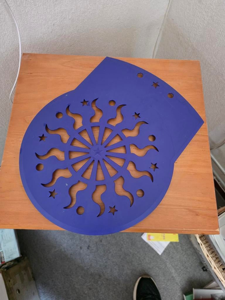 Tupperware sjabloon voor taartdecoratie - Zon en sterren, Ophalen of Verzenden