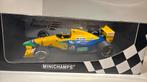 F1 Benetton ford b191 b m.schumacher 1992 minichamps 1.18, Ophalen of Verzenden, MiniChamps, A, A