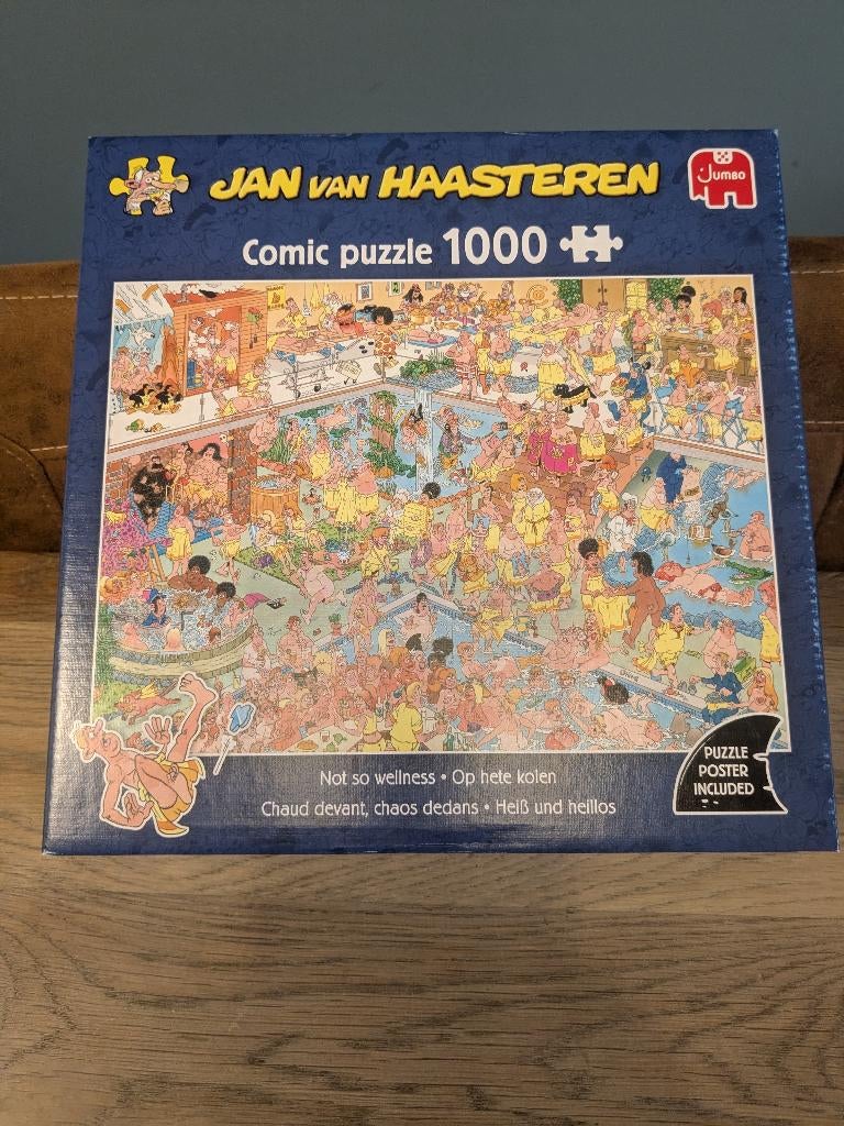 Puzzels Jan van Haasteren, Ophalen, 500 t/m 1500 stukjes, Zo goed als nieuw, Legpuzzel