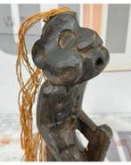 1970 - Afrika africa Senufo handgesneden Hout zittend beeld, Antiek en Kunst, Ophalen of Verzenden