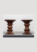ACTIE!! 40 x Vitra Stool A en C - Amerikaans Notenhout