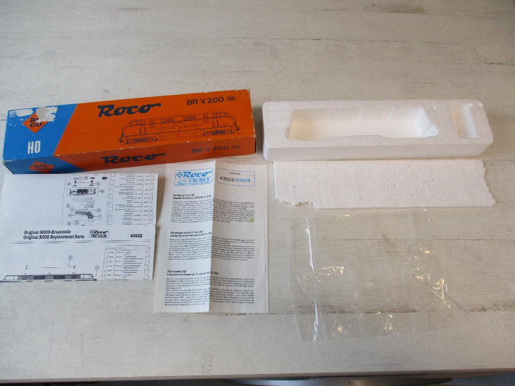 Roco Lege Doos V200 no 43522, Ophalen, Zo goed als nieuw, Roco, Gelijkstroom