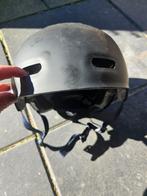 Zwarte helm, fietshelm, Fietsen en Brommers, Gebruikt, Onbekend, Overige maten, Ophalen of Verzenden